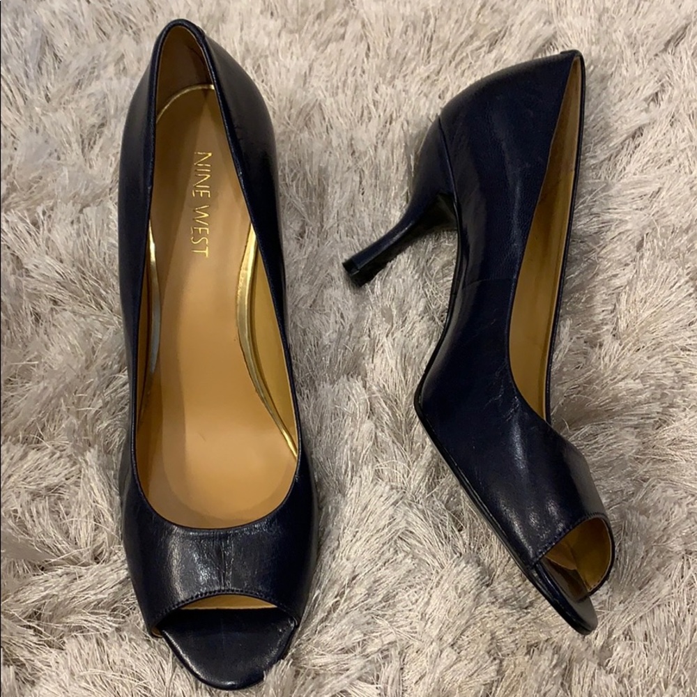 NEW Nine West open toe heel